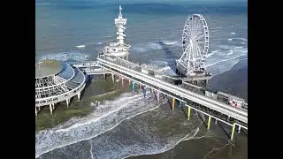 Scheveningen ll The Hague ll Netherlands ll Drone ll 4K ll