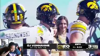ReliaQuest Bowl: Айова Хоукайз против Вандербильт Коммодорс | Полный обзор игры | ESPN CFB - РЕАКЦИЯ