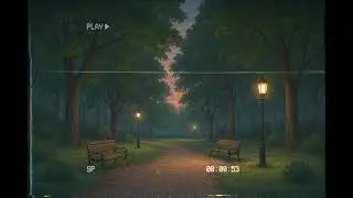 Autumn Dusk Park VHS Sleep LoFi | Retro Relaxing Music & Night Ambience &ndash; Bards of the Sound Fable