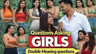 Wait for end 😂 last miss mat karna || double meaning question asking #funny #interview​ #public #new