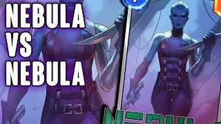 High Collection Level Player vs Returning Player (Nebula vs Nebula) | Marvel Snap