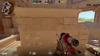 No Scope FUN with AWP Asiimov CS2