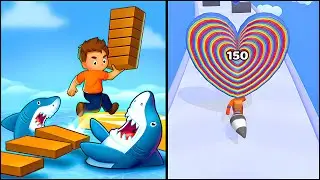 Shortcut Run VS Layer Man 3d - All Levels Gameplay
