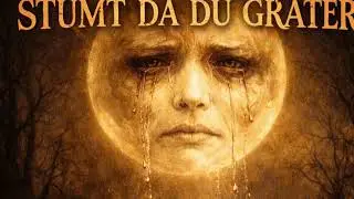 Månen ￼ stirrar stumt (￼ när han gråter)