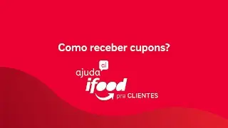Como receber cupons no app do iFood