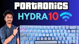 Portronics Hydra 10 60% Mechanical Keyboard user review | Full Review #review #unboxing