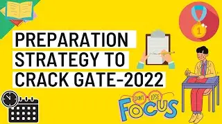 🔥Preparation stratergy to crack GATE 2022 | How to prepare for GATE 2022💯