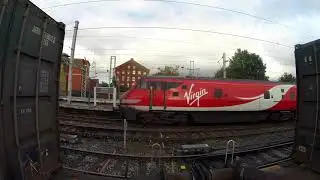 How Dare the Driver of 70010 Block My View of the Loco Pooled Virgin Class 91 at Carlisle