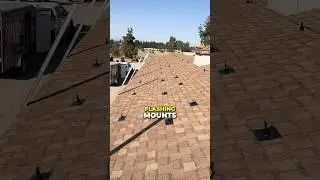 How A Composite Shingle Mounting System Works For Solar #solarcompany #residentialsolar #solarenergy