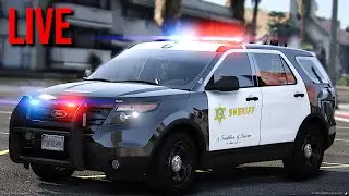 🔴 Playing as LASD in Realistic GTA 5 RP (Also LIVE @Twitch.tv/InvictusLIVE)
