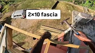 How to install 2&times;10 Primed Fascia board 