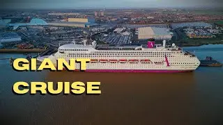 ​Ambience Cruise Ship 4K | Cinematic Drone Tour | Ambassador Cruise Line | London Tilbury Port 🚢