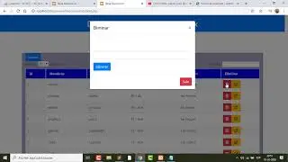 COMO ELIMINAR CON PHP AJAX Y DATATABLE RESPONSIVE 2020 VÍDEO 6