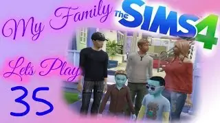 #35 My Family Sims 4 CHRISTMAS DECORATING | Greenoid Gemzicle