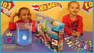 Hot Wheels Color Shifter Science Experiment!!