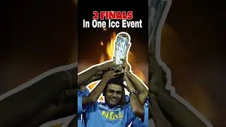 2 Finals in One icc event(2002 champions trophy).#cricket #championstrophy #cricketluckyguru #shorts