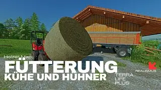LS 22 – Fütterung der Kühe und Hühner | Holzer Map Terra Life Plus | LANDWIRTSCHAFTS SIMULATOR 22