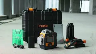 CIGMAN CM-S05 Laser Level: Precision, Hands-Free Control & 360° Green Laser Coverage