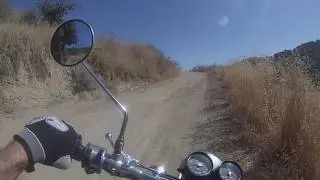 Riding Hollister Hills on a 1975 SUZUKI TS250