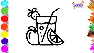 Juice cup | how to color Juice cup #juicecup #juice