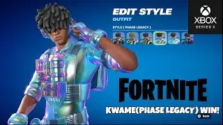 FORTNITE KWAME(PHASE LEGACY) WIN! XBOX CHAPTER 7 SEASON 1