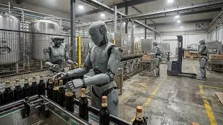 Inside The World's First 100% ROBOTIC Soy Sauce Factory | 17,000 Bottles Made Daily by AI