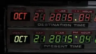 Back to the Future, Future Date