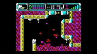 Cybernoid #4K #HQ intro + #music theme + gameplay ZX #Spectrum high quality #remastered (1988)