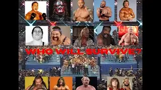 WWF Wrestling Old School - Survivor Series - Survivor Round - World War 3 - 3 RING Battle Royal