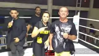 Ganhador do Pr&ecirc;mio Super Liga de Boxe Tv Thai