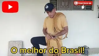 APRENDA COLOCAR ARGOLA NA CORDA DE LAÇO COM A LINHA ENCERADA!!!