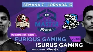 Furious Gaming vs Isurus Gaming | #LigaMasterFibertel League of Legends | Jornada 13 | APERTURA 2019
