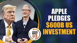 Apple Commits $600B to U.S. Manufacturing | Trump Tariffs Trigger Domestic Production | News9