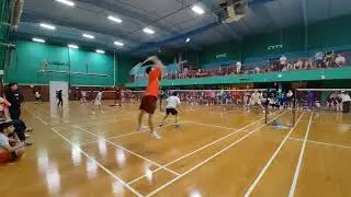 2025 YONEX National Collegiate D1b Playoff | Rice | John Wang/Zac Liu vs. Ray Hsu/Wanli Liu