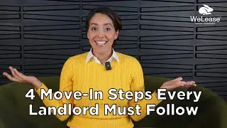 4 Move-In Steps Every Landlord Must Follow | Essential Rental Property Checklist