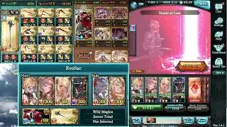 [GBF] - Turn 1 Evoker Sacrifice Earth, Water, Wind, Fire, Light, Dark (Yatima)