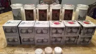 Kringle Candle SAS  Haul December 2015