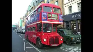 Last Day of Routemaster Buses In London 2005