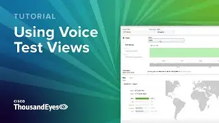 Using Voice Test Views