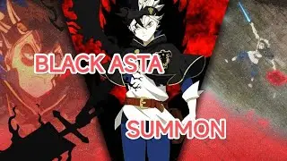 BLACK CLOVER MOBILE (CHINA)!!! BLACK ASTA SUMMON 