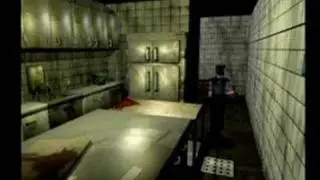 Close up of a Resident Evil Zombie