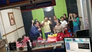 VISITA A RADIO COMUNIDAD CATOLICA OCOTEPEQUE HONDURAS
