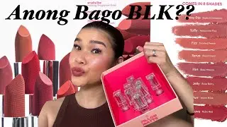 ETO NAMAN !!! NEW BLK PILLOW MATTE LIPSTICK | REVIEW + COMPLETE LIP SWATCH | JEN DE LEON