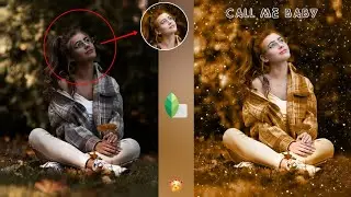 Snapseed Creative Brown Tone Effect | New Background Change Photo Editing | HCN Editing