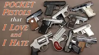My Mouse Gun Collection - Which Two of These Pocket Pistols Do I Hate The Most?