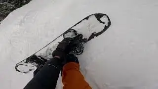 Snowboarding blue sky basin back bowel vail colorado with cole