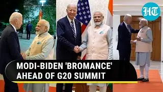 Biden's Walk & Talk With PM Modi Ahead Of G20; Drones, Defence & 'Dosti' On Display | Details