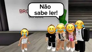 A menina que não sabia ler direito tem uma irmã muito malvada - História Roblox