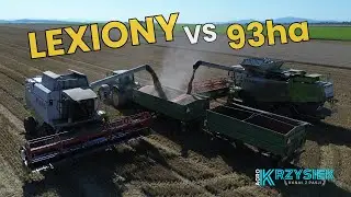 ☆🔥 Lexiony VS 93ha  ☆🔥☆ Lexion 770 & Lexion 460 🔥☆