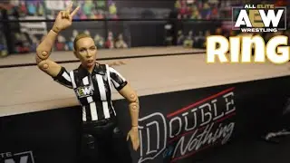 AEW DOUBLE OR NOTHING Authentic Scale RING UNBOXING, Review, Build